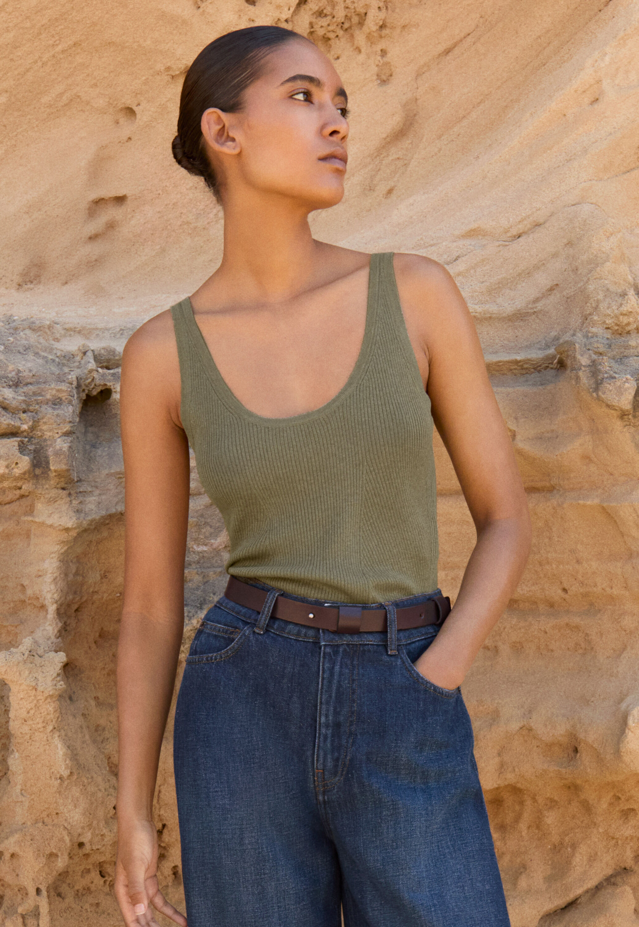 Streifen-Overshirt