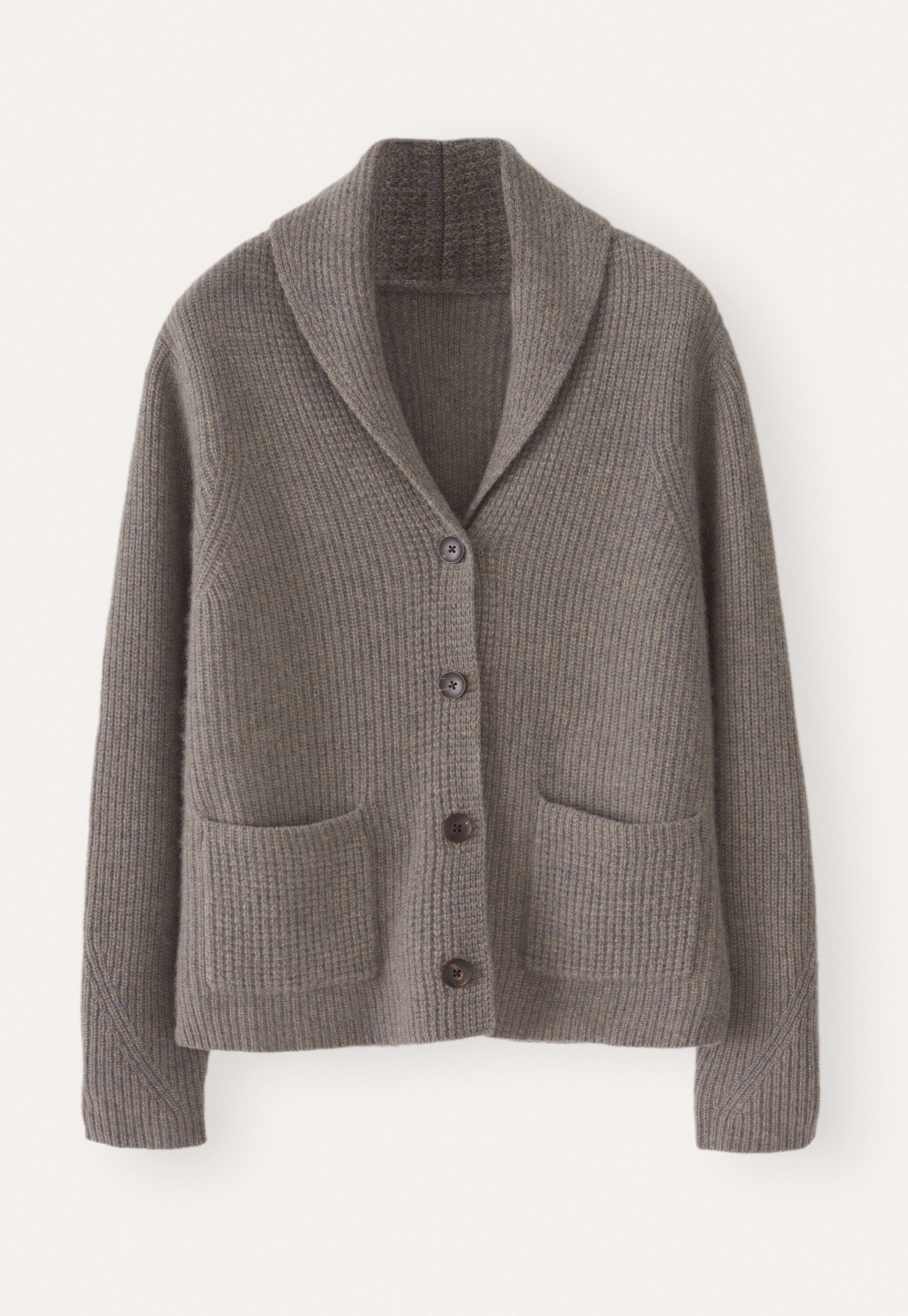 Cardigan mit Schalkragen