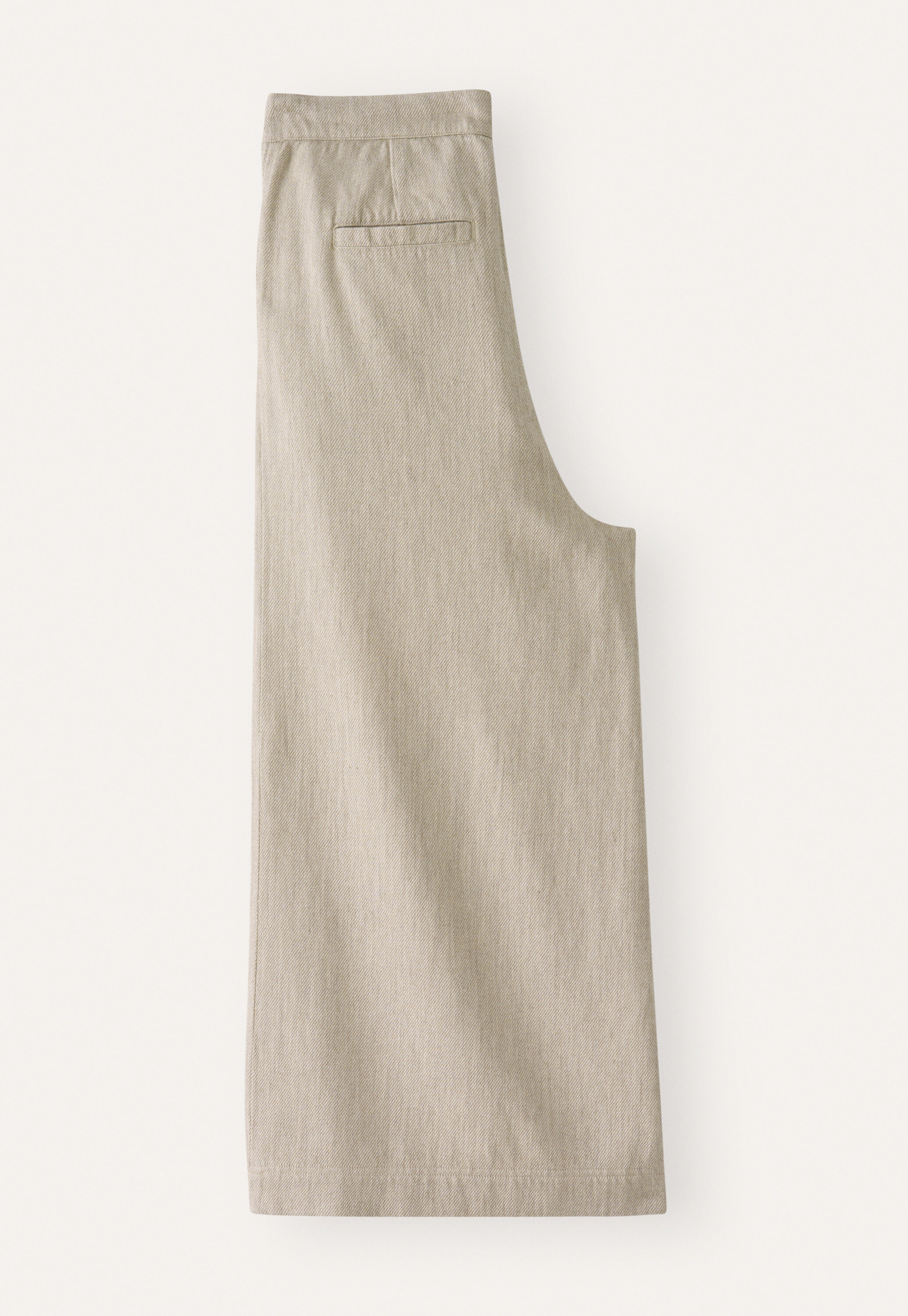 K&uuml;rzere, weite Hose, Rehbraun, large
