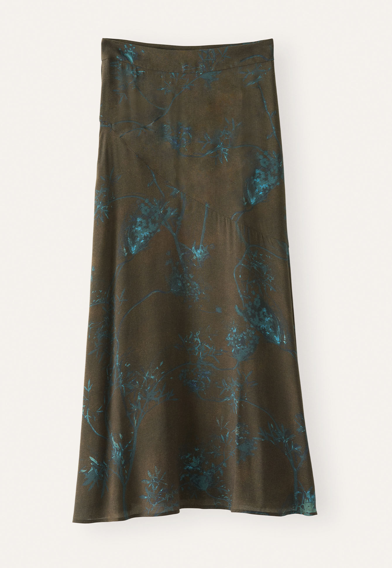Langer Rock mit Print