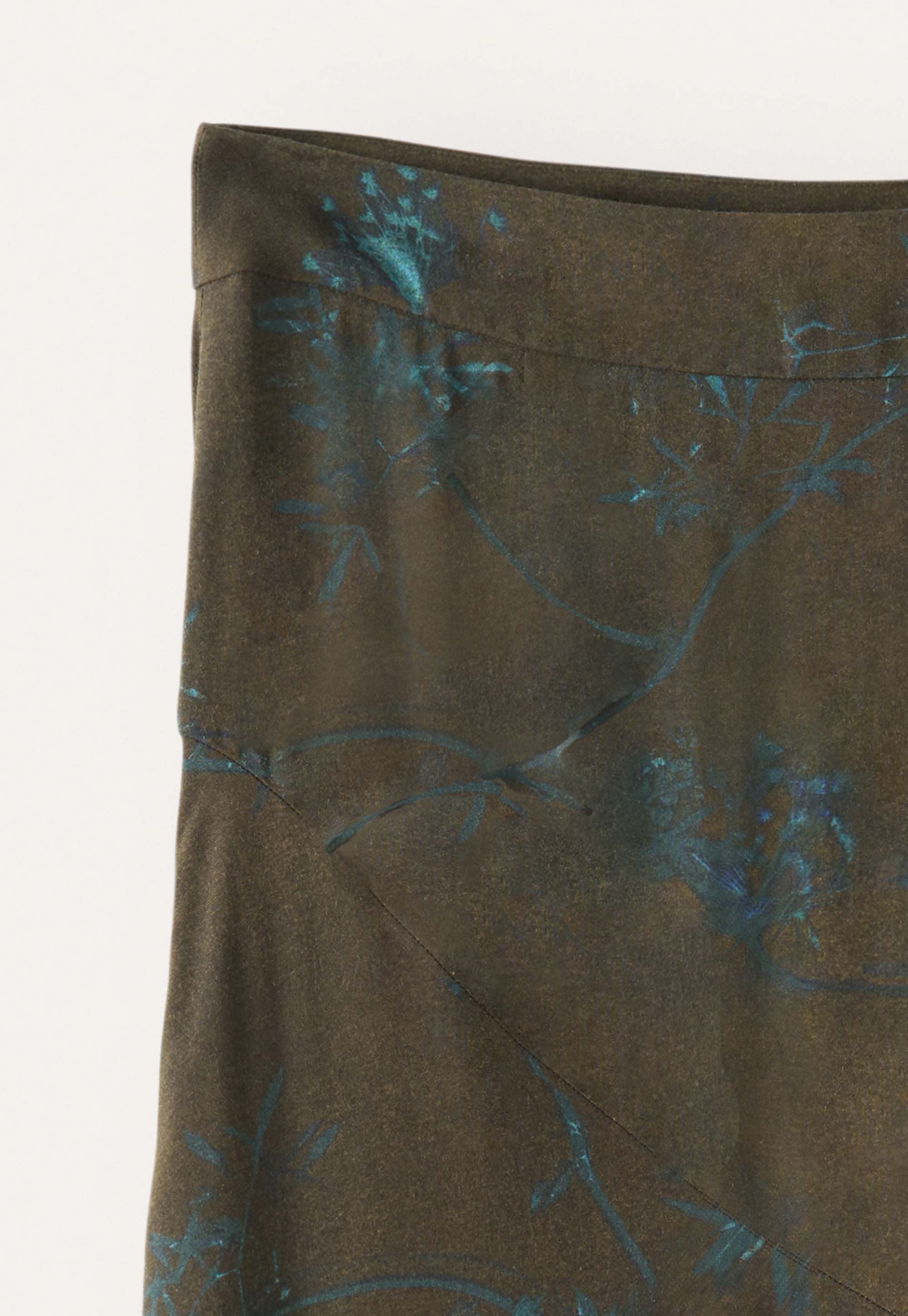 Langer Rock mit Print