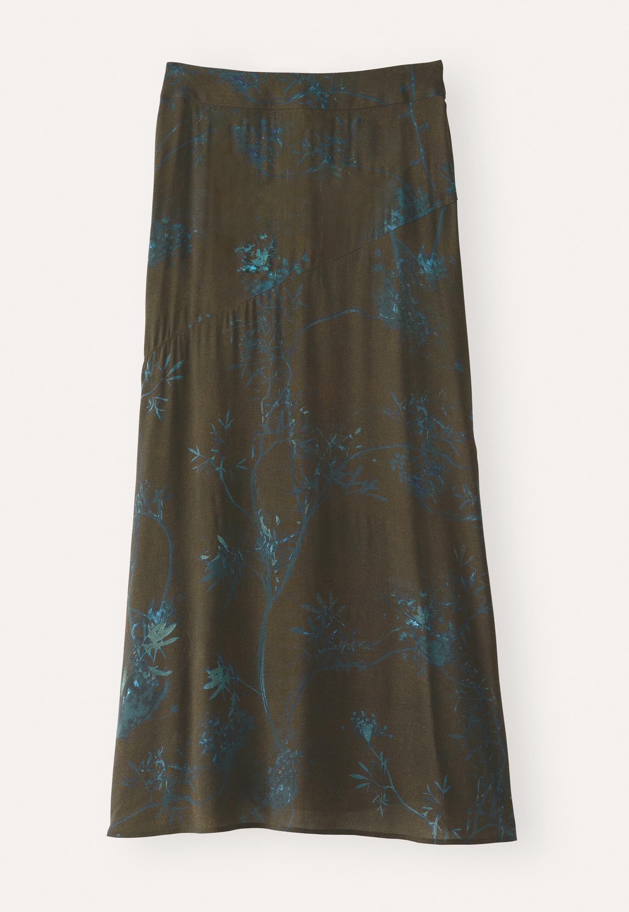 Langer Rock mit Print