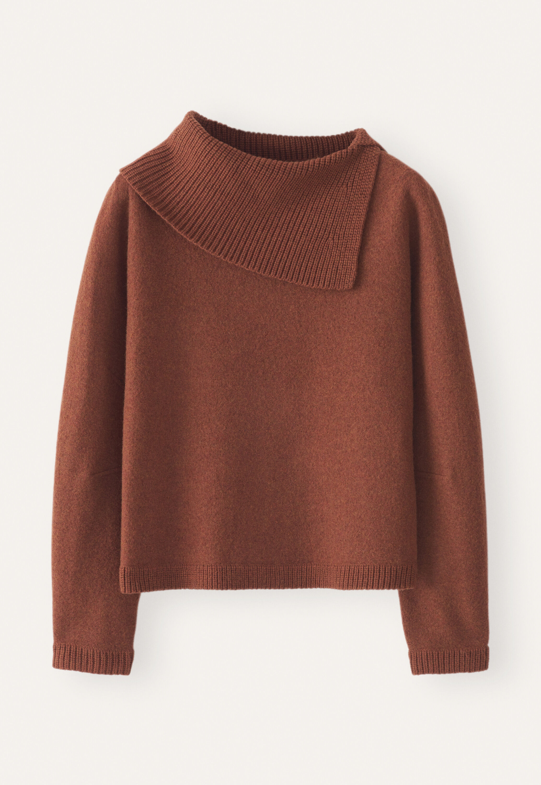 Pullover mit Schlitzkragen