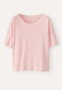 T-Shirt, Eisrosa, webstill