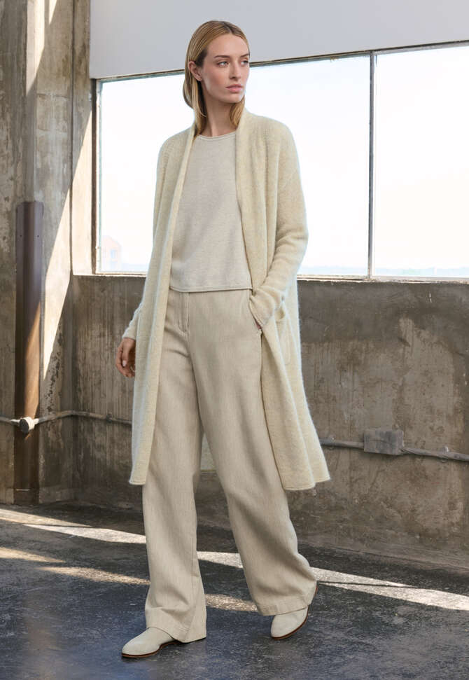 Verschlussloser Cardigan, Naturstein, completeTheLook