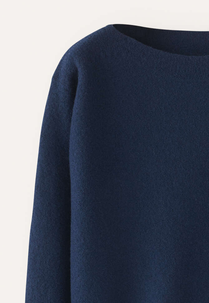 Kastiger Pullover, Blauschwarz, completeTheLook