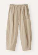 K&uuml;rzere Schlupfhose, Blasser Stein, webstill
