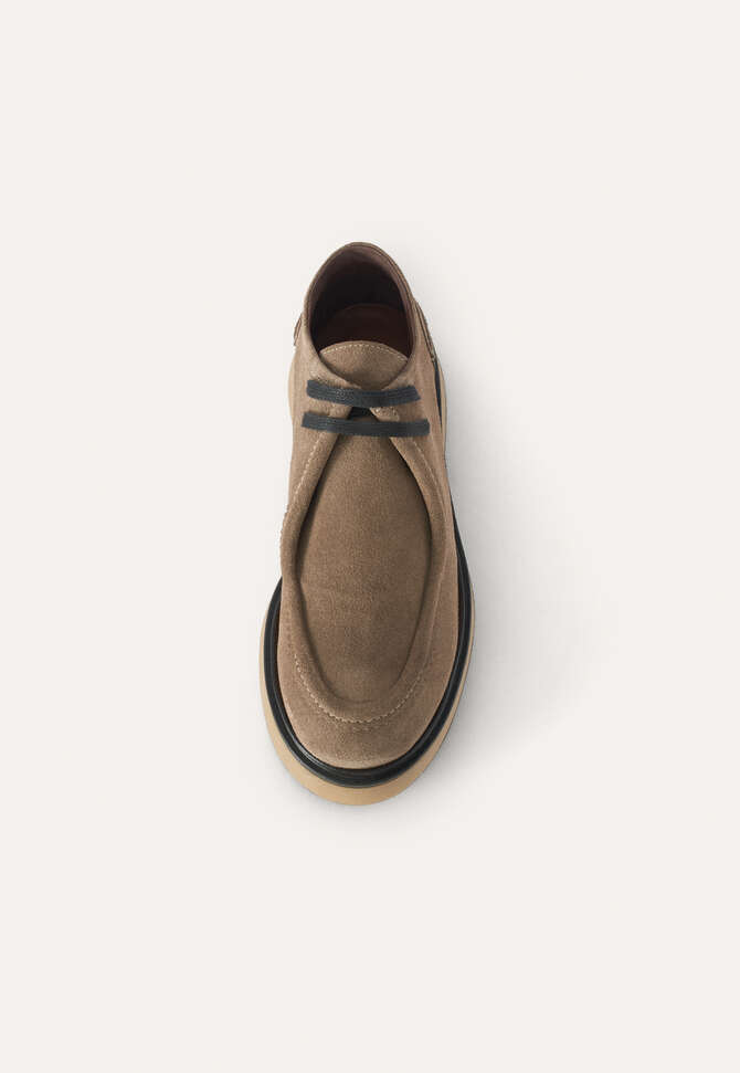 Schn&uuml;rschuhe, Champignon, completeTheLook