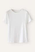 Jersey T-shirt, Wei&szlig;, webstill