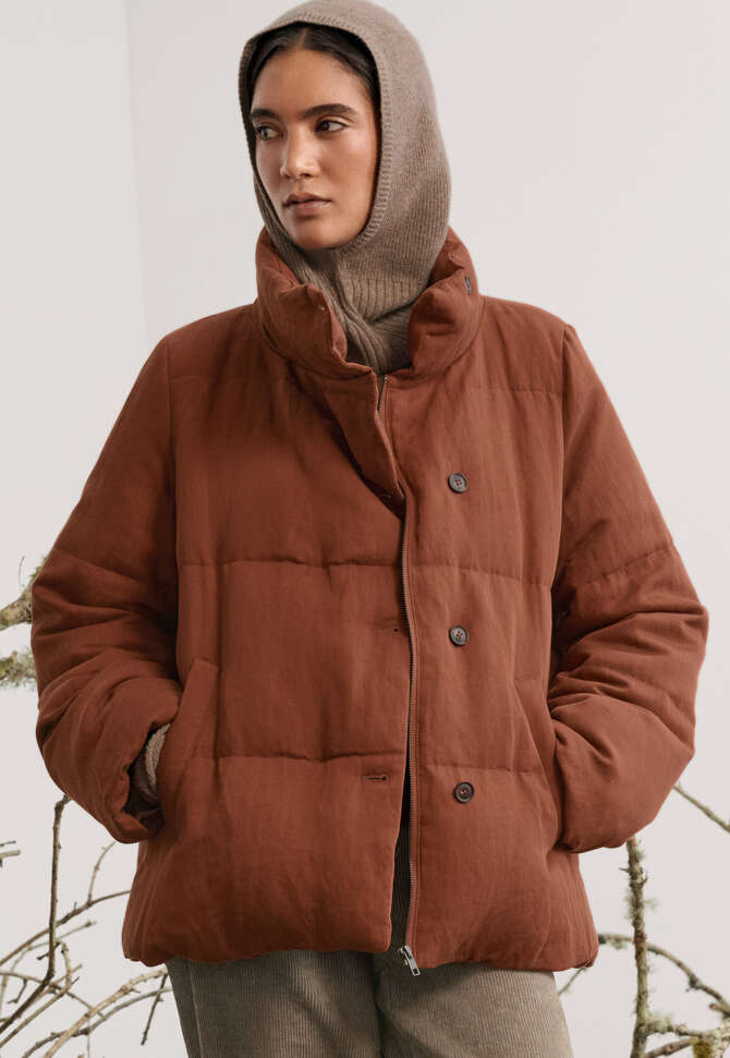 Kapuzen-Snood, Latte, completeTheLook