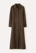 Kleid mit Eins&auml;tzen, Torf, webstill