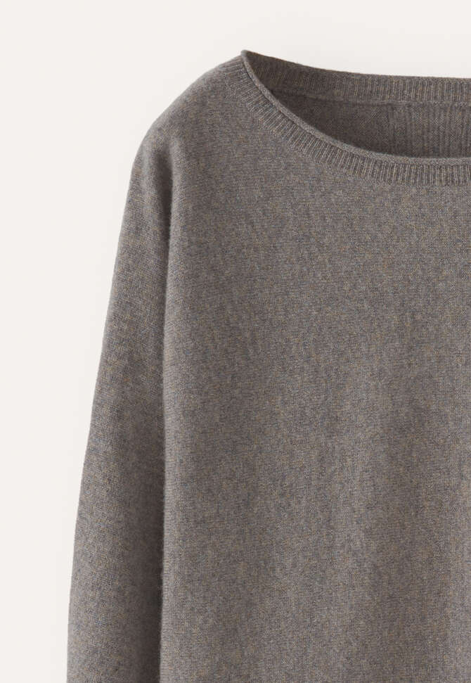 Pullover mit Dolman-&Auml;rmeln, Dunkler Nebel, completeTheLook